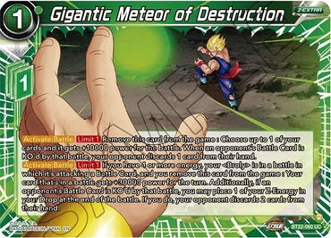 Gigantic Meteor of Destruction (BT22-060) [Critical Blow]