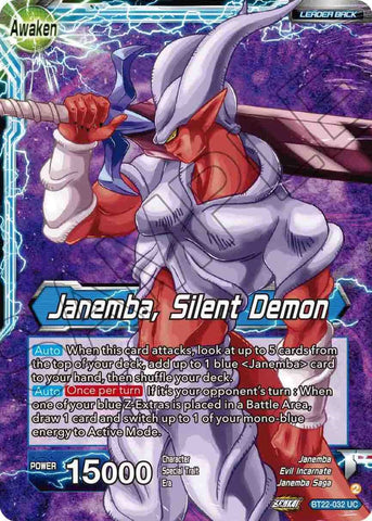 Janemba // Janemba, Silent Demon (BT22-032) [Critical Blow]
