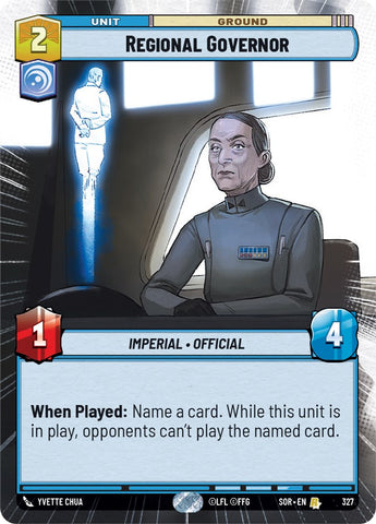 Regional Governor (Hyperspace) (327) [Spark of Rebellion]