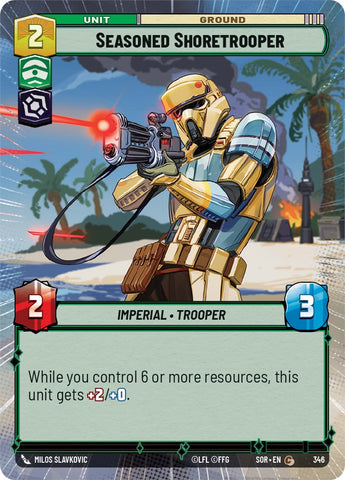 Seasoned Shoretrooper (Hyperspace) (346) [Spark of Rebellion]
