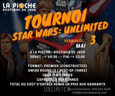 Tournoi Star Wars: Unlimited ticket