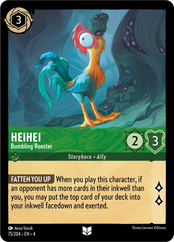 Heihei - Bumbling Rooster (75/204) [Ursula's Return]