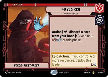 Kylo Ren - Rash and Deadly (011/262) [Shadows of the Galaxy]