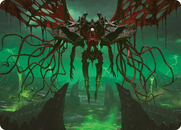 Archfiend of the Dross Art Card [Phyrexia: All Will Be One Art Series]