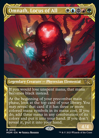Omnath, Locus of All (Showcase Planar Booster Fun) [March of the Machine]