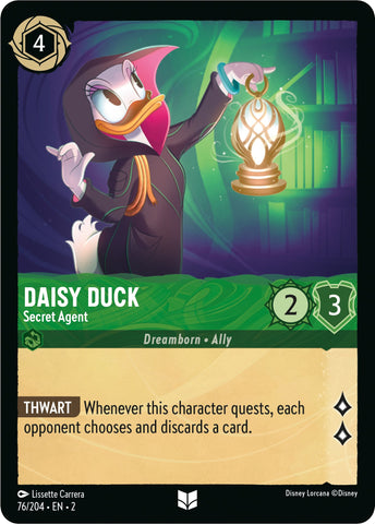 Daisy Duck - Secret Agent (76/204) [Rise of the Floodborn]