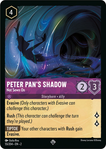 Peter Pan's Shadow - Not Sewn On (55/204) [Rise of the Floodborn]
