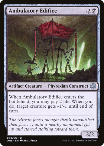 Ambulatory Edifice [Phyrexia: All Will Be One]