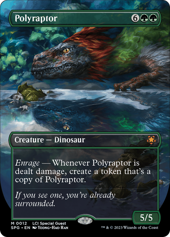 Polyraptor (Borderless) [The Lost Caverns of Ixalan Special Guests]